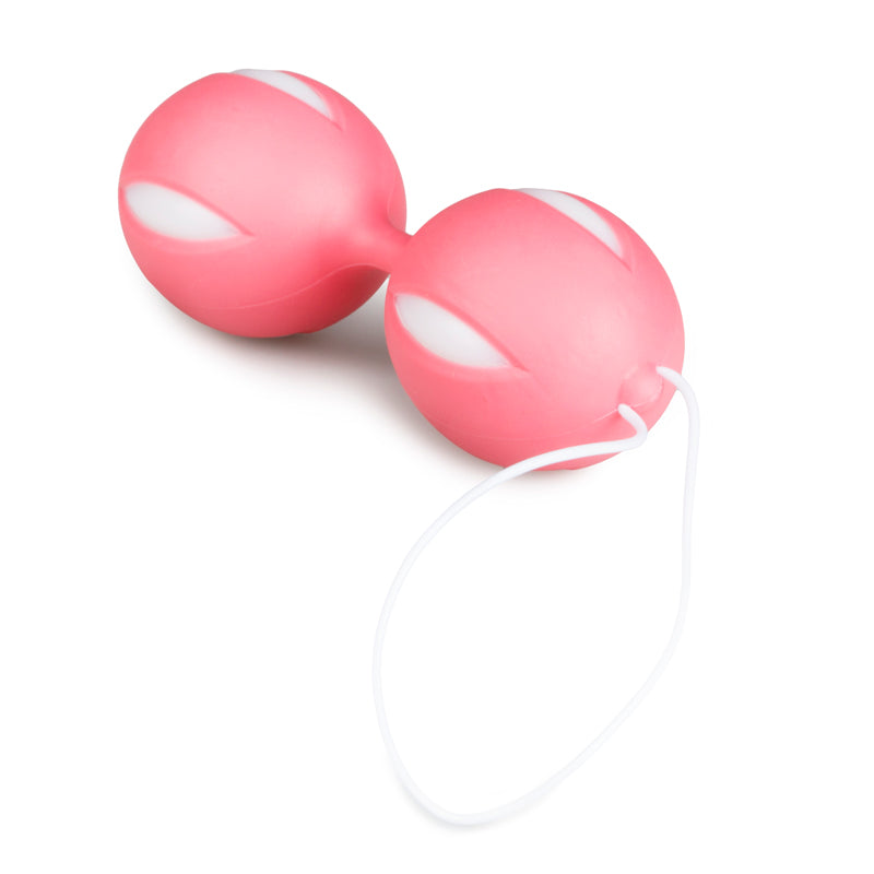 Wiggle Duo Kegel Ball - Pink/White - UABDSM