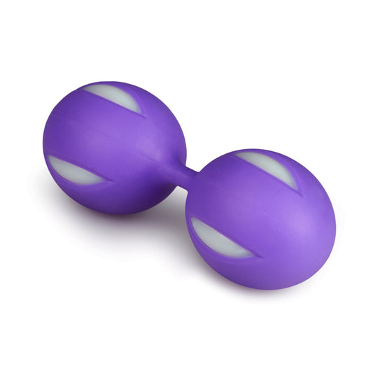 Wiggle Duo Kegel Ball - Purple/White - UABDSM