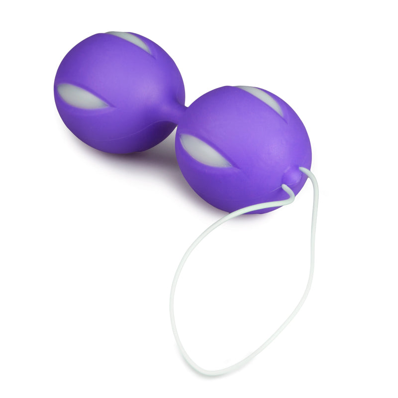 Wiggle Duo Kegel Ball - Purple/White - UABDSM