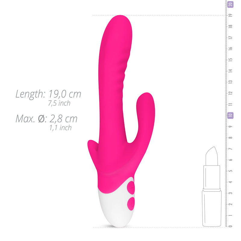 Stellar Vibe Rabbit Vibrator - Pink - UABDSM