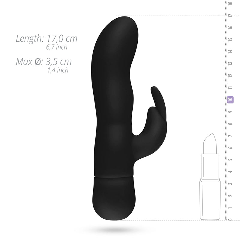 Mad Rabbit Vibrator - Black - UABDSM