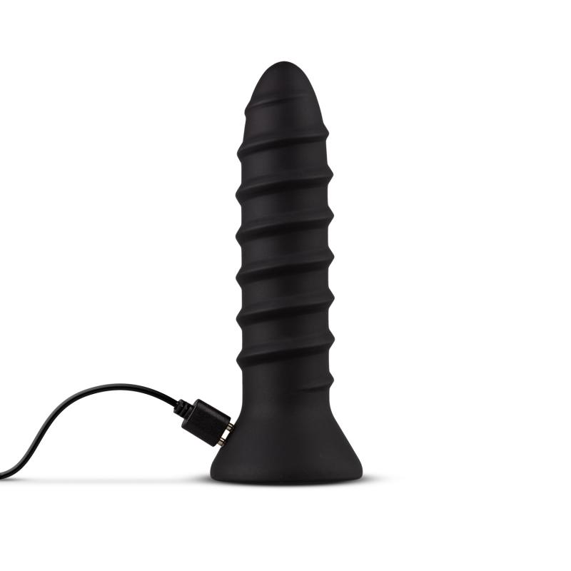 Screwed Plug Anal Vibrator - Small - UABDSM