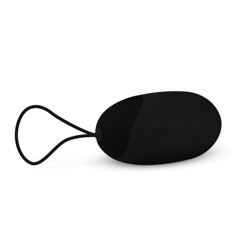 Vibrating Egg With Remote Control - Black - UABDSM