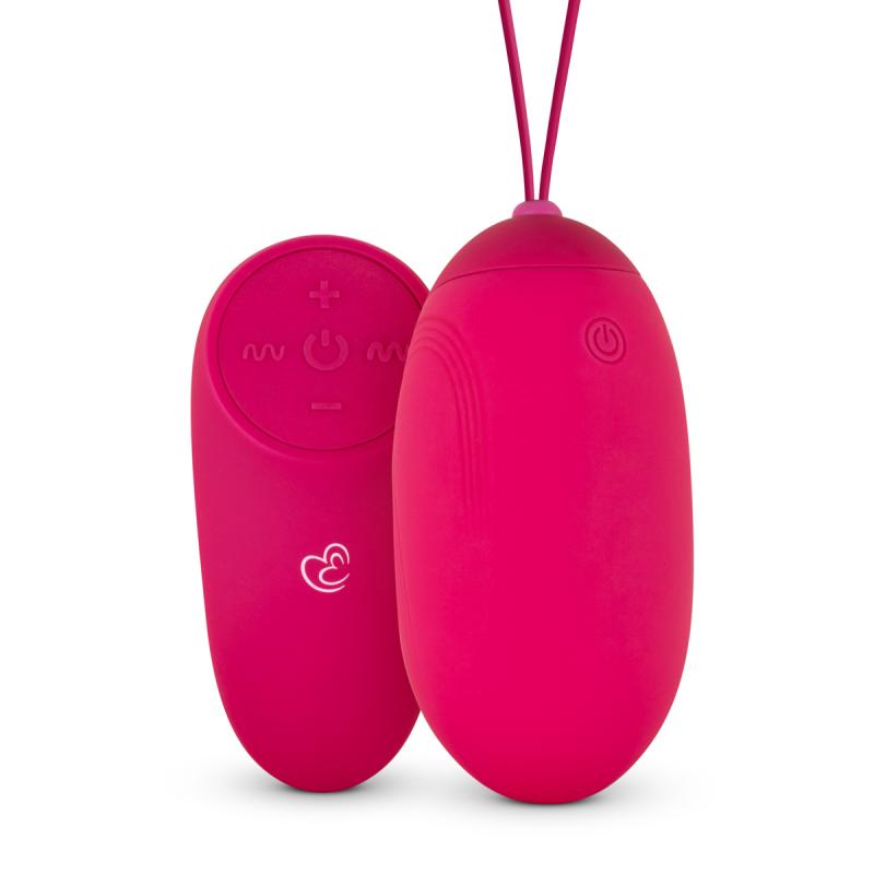 XL Vibrating Egg With Remote Control - Pink - UABDSM