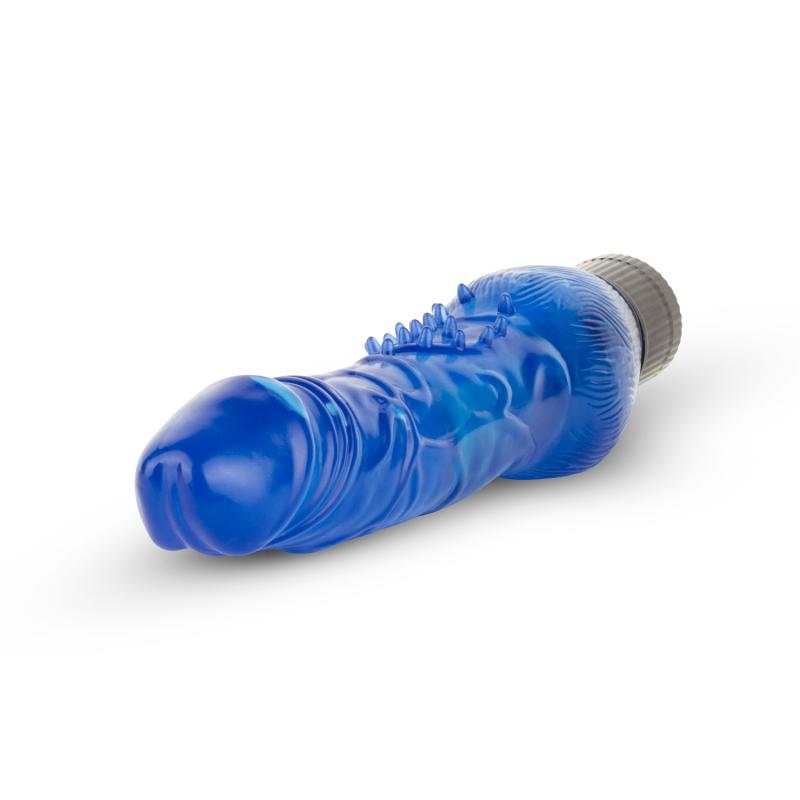 Jelly Infinity - Realistic Vibrator - Blue - UABDSM