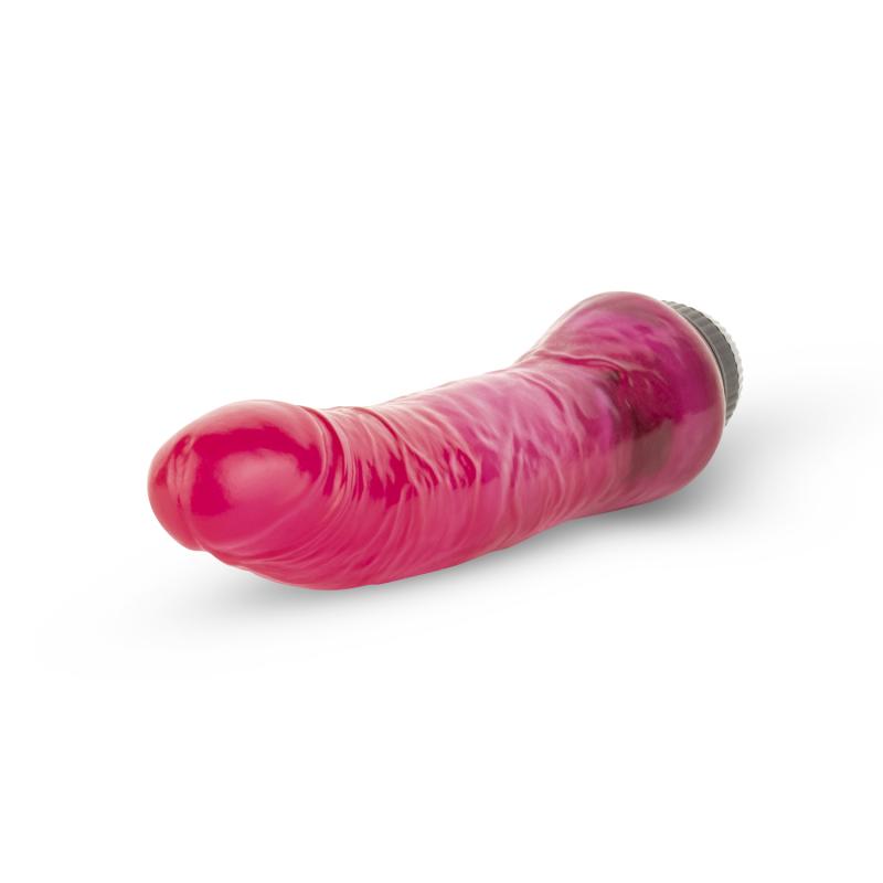 Jelly Passion - Realistic Vibrator - Pink - UABDSM