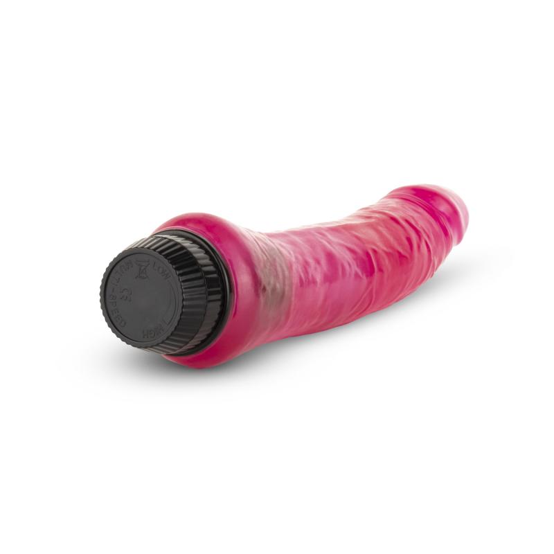 Jelly Passion - Realistic Vibrator - Pink - UABDSM