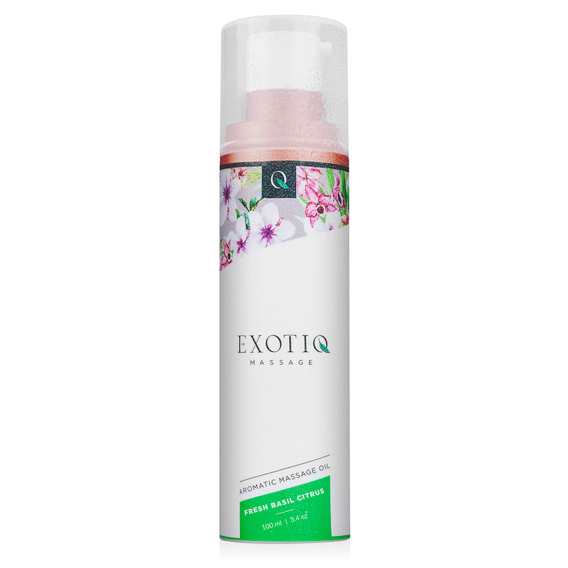 Exotiq Massage Oil Basil Citrus - 100 Ml - UABDSM