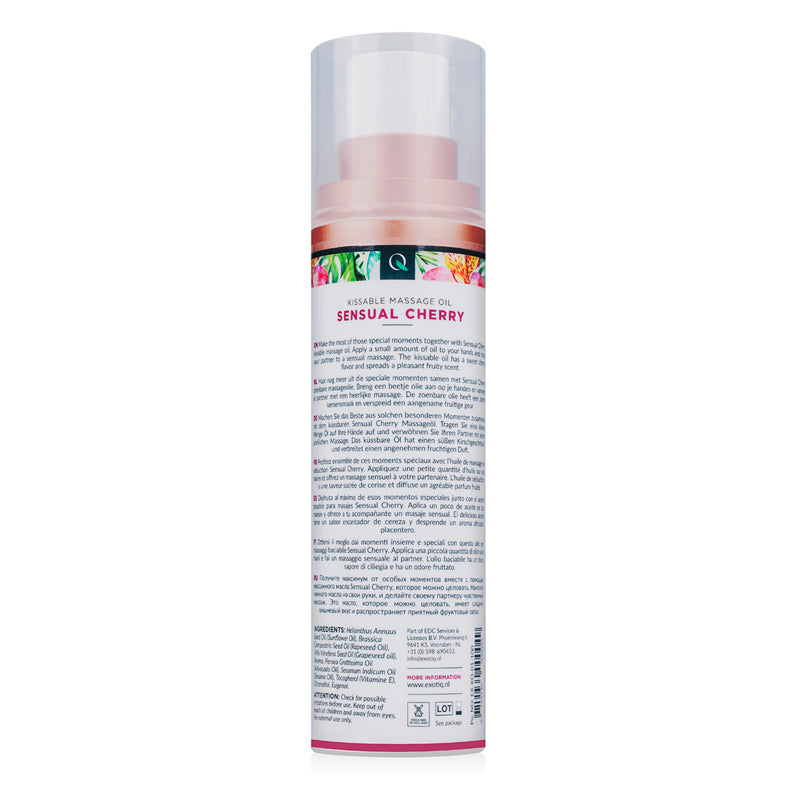 Exotiq Massage Oil Sensual Cherry - 100 Ml - UABDSM