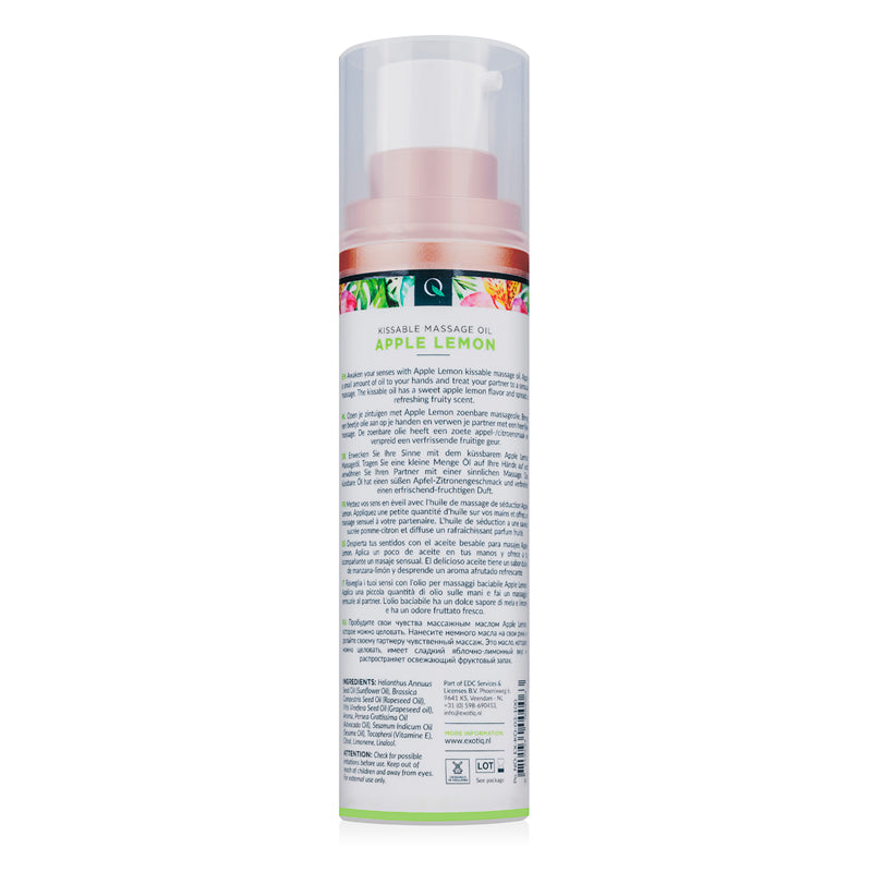 Exotiq Massage Oil Apple Lemon - 100 Ml - UABDSM