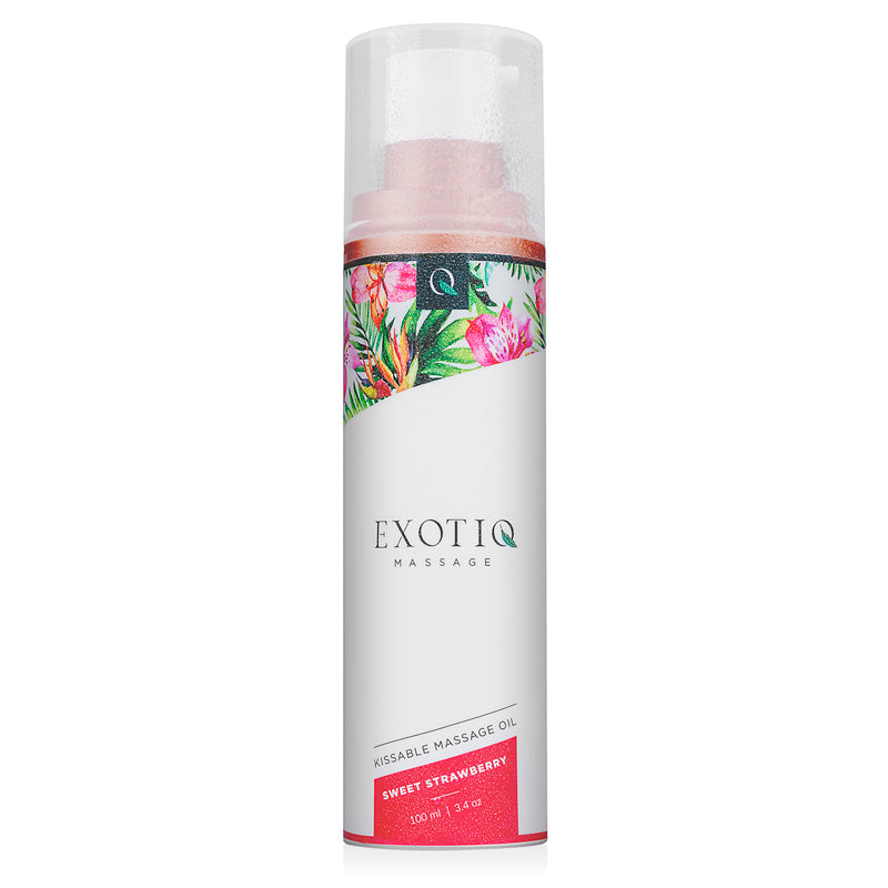 Exotiq Massage Oil Sweet Strawberry - 100 Ml - UABDSM