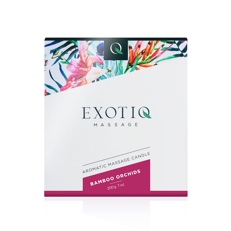 Exotiq Massage Candle Bamboo Orchids - 200g - UABDSM