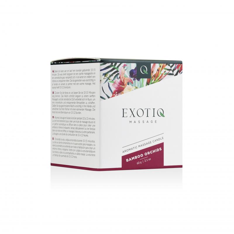 Exotiq Massage Candle Bamboe Orchideeën - 60g - UABDSM