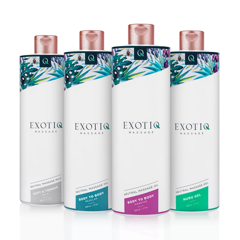 Exotiq Body To Body Warming Massage Oil - 500 Ml - UABDSM