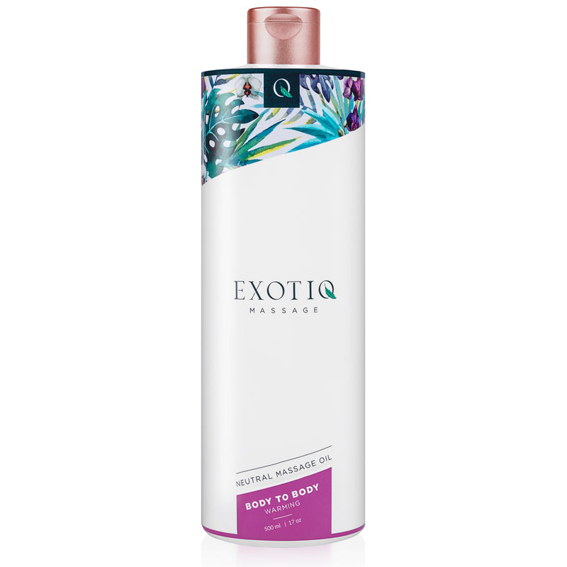 Exotiq Body To Body Warming Massage Oil - 500 Ml - UABDSM