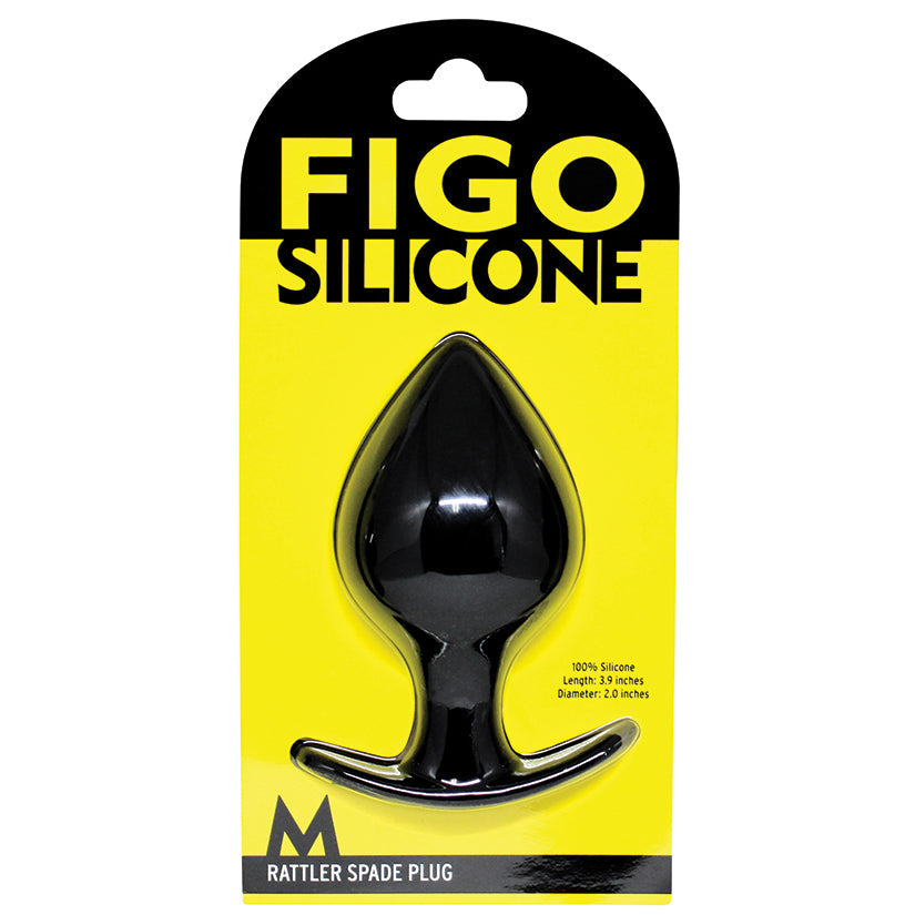 Figo Rattler Spade Plug Medium-Black - UABDSM