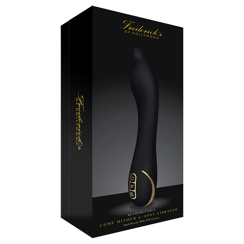 Fredericks Of Hollywood Come Hither G-Spot Vibrator-Black - UABDSM