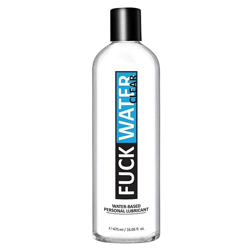 Fuck Water Clear H2O Lube 16oz - UABDSM