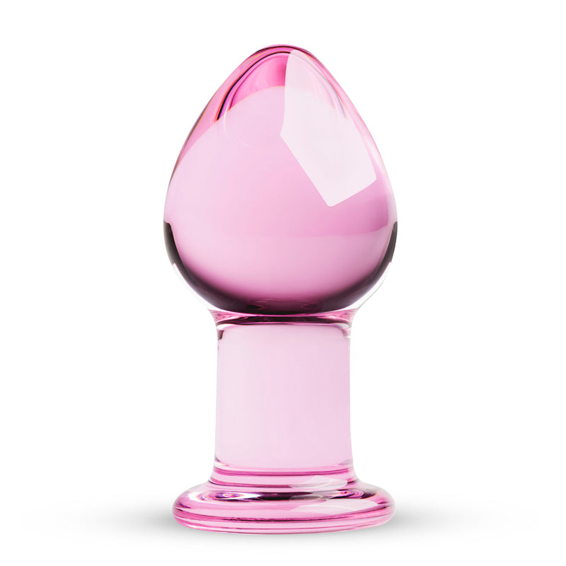 Pink Glass Buttplug - UABDSM