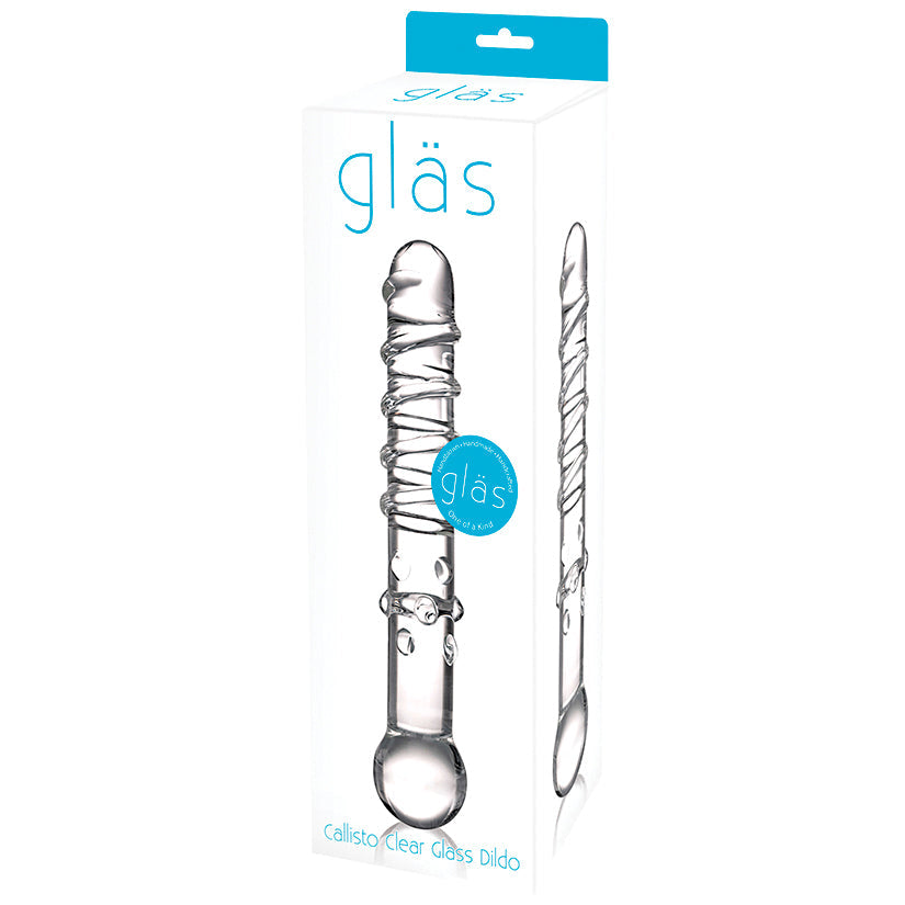 Callisto Clear Glass Dildo - UABDSM