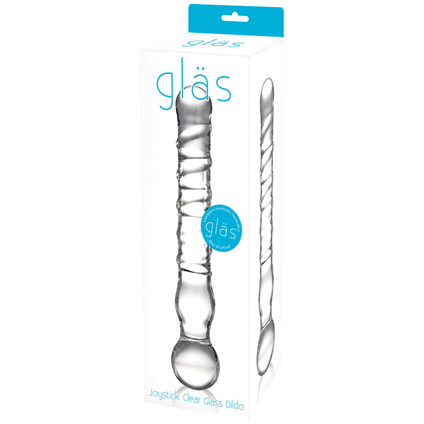 Joystick Clear Glass Dildo - UABDSM