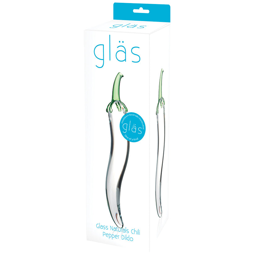 Glass Naturals Chili Pepper Dildo - UABDSM