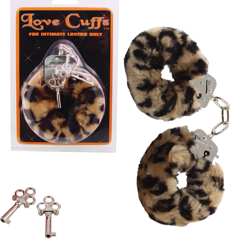 Plush Love Cuffs - Leopard - UABDSM