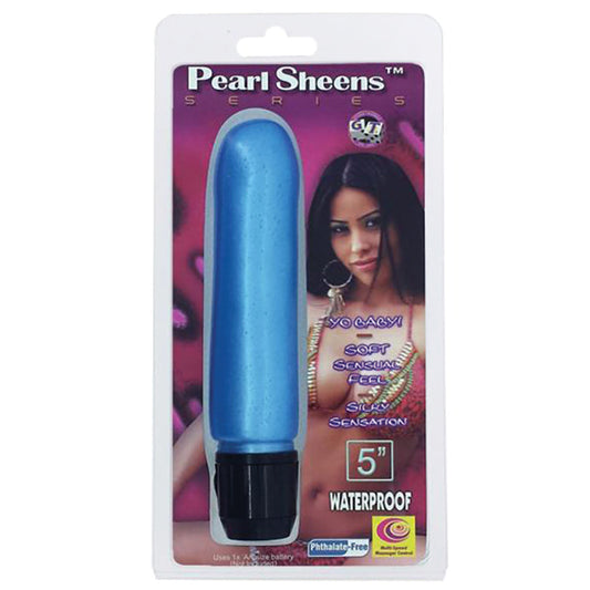 Pearl Shine 5-Inch Smooth - Blue - UABDSM