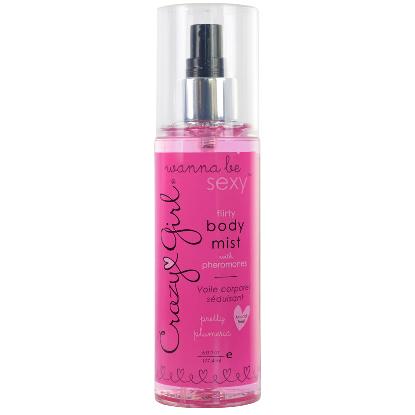 Crazy Girl Body Mist-Pretty Plumeria 6oz - UABDSM