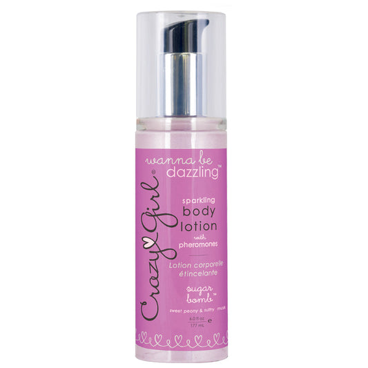 Crazy Girl Wanna Be Dazzling Sparkling Body Lotion With Pheromones - Sugar Bomb - 6 Fl. Oz. / 177 ml Crazy Girl Wanna Be Dazzling Sparkling Body Lotion With Pheromones - Sugar Bomb - 6 Fl. Oz. / 177 ml - UABDSM