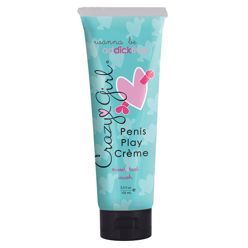 Crazy Girl Addicktive Penis Play Creme - Sweet  Tart Crush - 3.5 Fl. Oz. / 103 ml - UABDSM