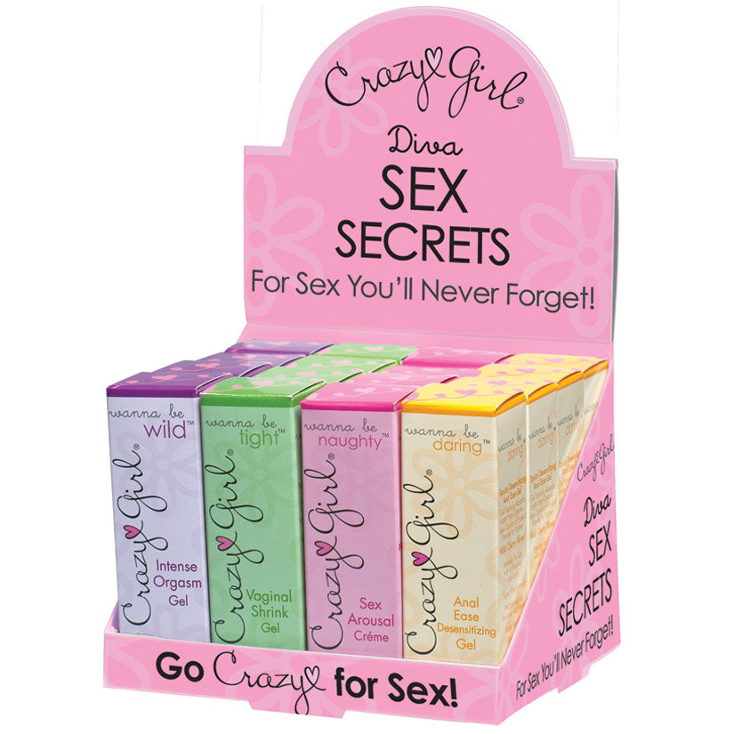 Crazy Girl Diva Sex Secrets Enhancer Display of 16 - UABDSM