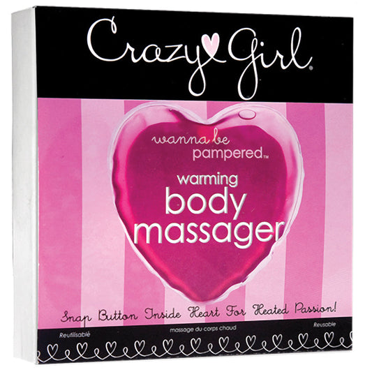 Crazy Girl Warming Heart Massager - UABDSM