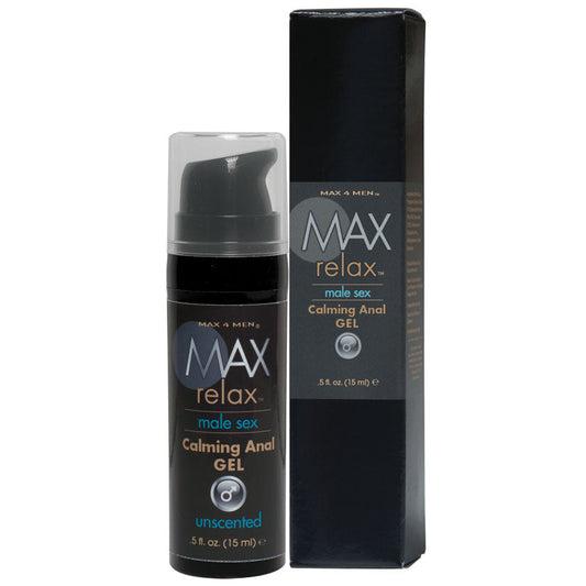 Max 4 Men Relax Calming Anal Gel .5 Oz - UABDSM