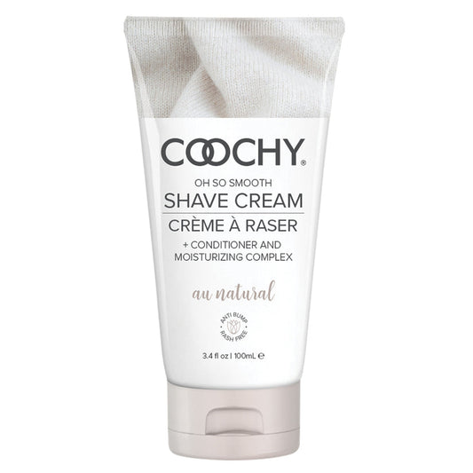 Coochy Shave Cream - Au Natural - 3.4 Oz - UABDSM