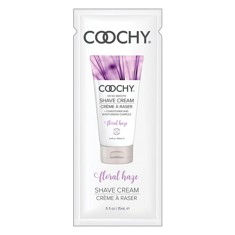 Coochy Shave Cream-Floral Haze 15ml Foil - UABDSM