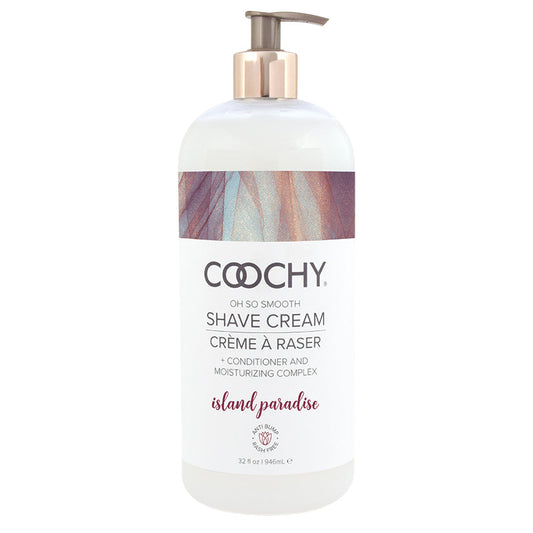 Coochy Shave Cream-Island Paradise 32oz - UABDSM