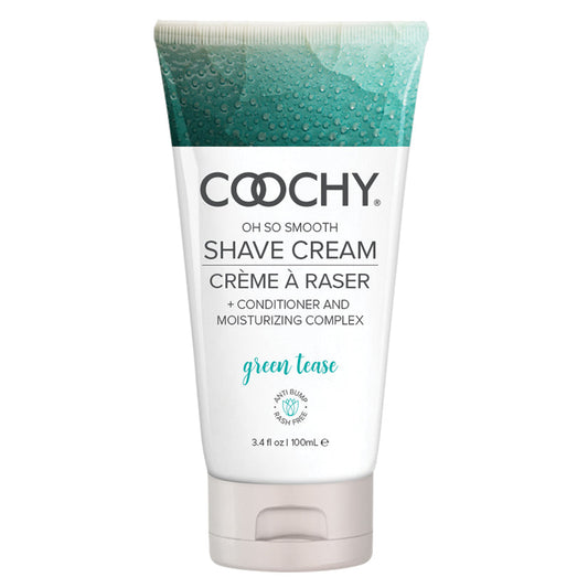 Coochy Shave Cream - Green Tease - 3.4 Oz - UABDSM