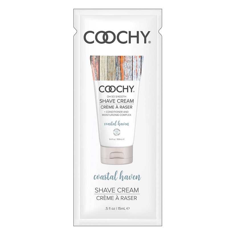 Coochy Shave Cream-Coastal Haven Foil - UABDSM