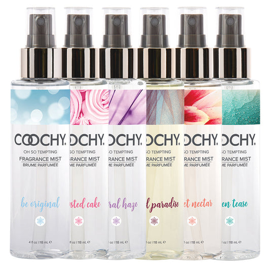 Coochy Fragrance Body Mist 4oz Assorted 18pcs Bundle - UABDSM