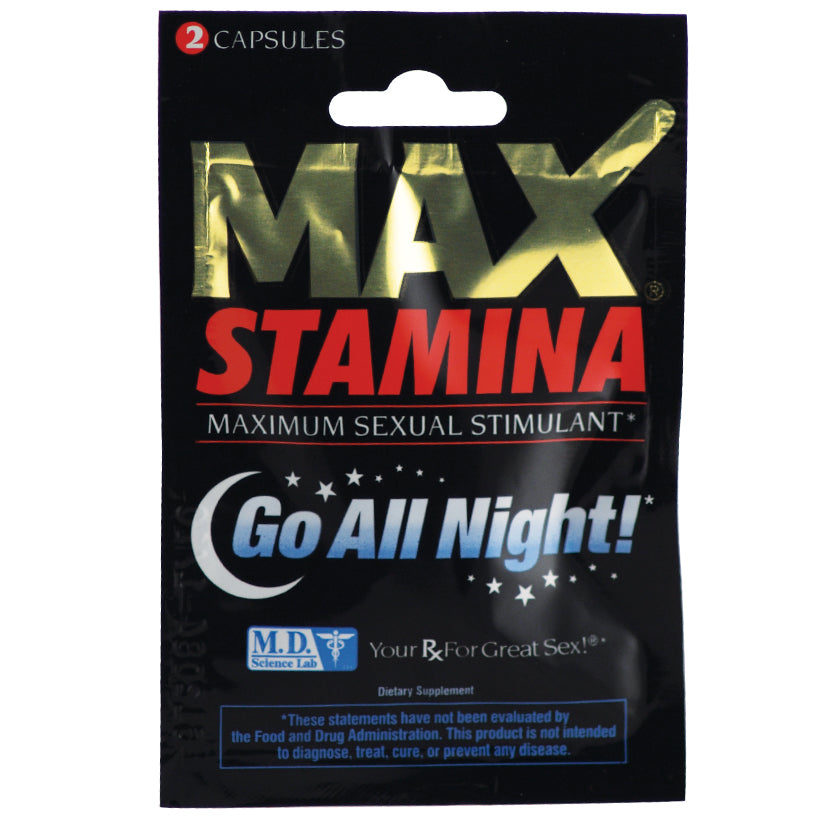 MAX Stamina-2 Pill Pack - UABDSM