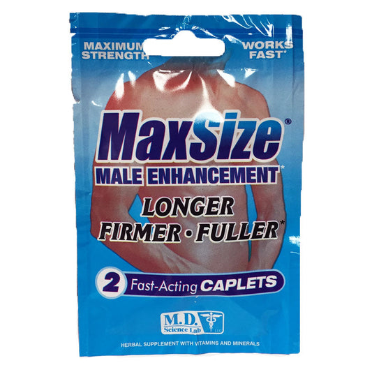 MAX Size Male Enhancement Formula-2 Pill Pack Display of 24 - UABDSM