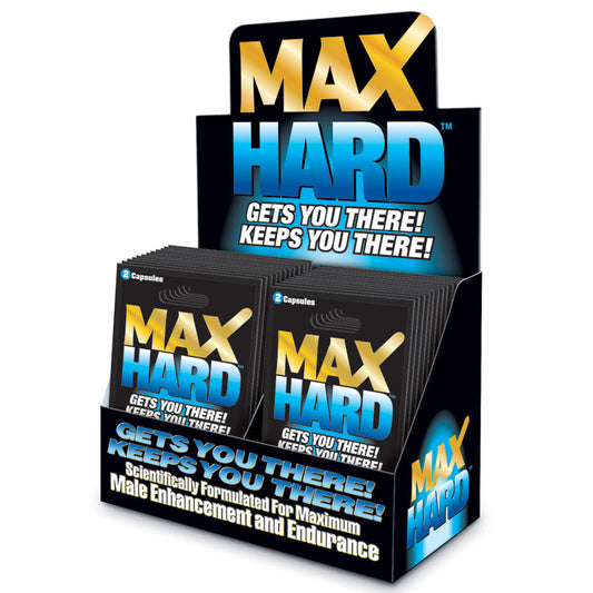 MAX Hard-2 Pill Pack 24/Display - UABDSM