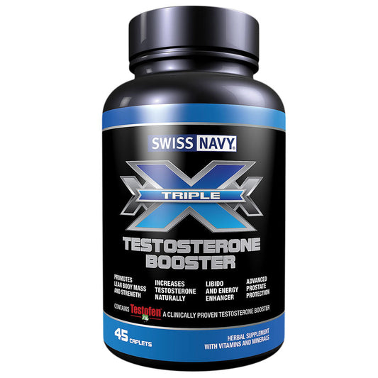 Triple X Testosterone Booster-45 Count Bottle - UABDSM