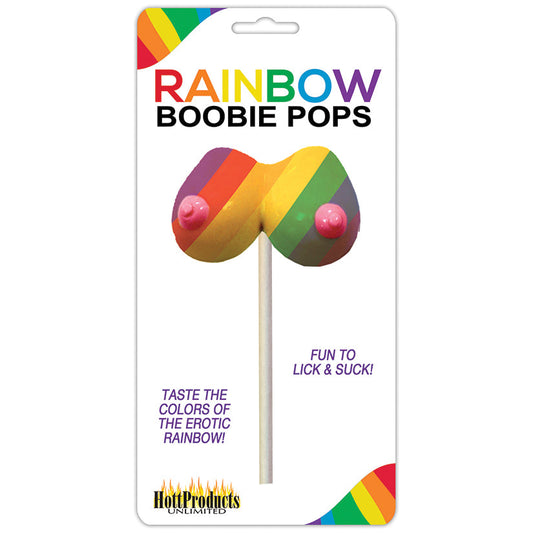Rainbow Boobie Pops - 1.48 Oz. - UABDSM
