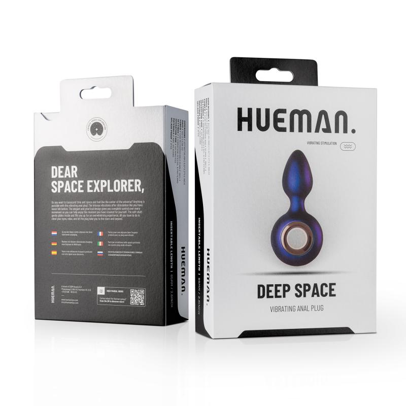 Hueman - Deep Space Vibrating Anal Plug - UABDSM