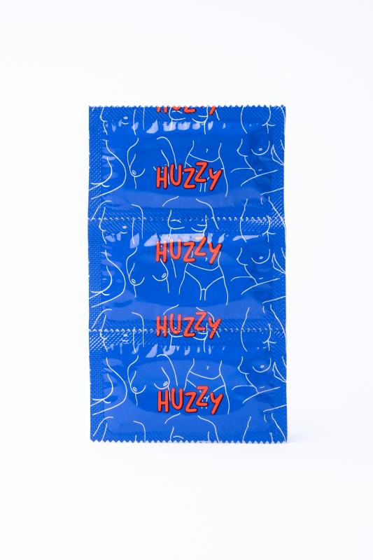 Huzzy 12 Pack Vegan Condoms - UABDSM