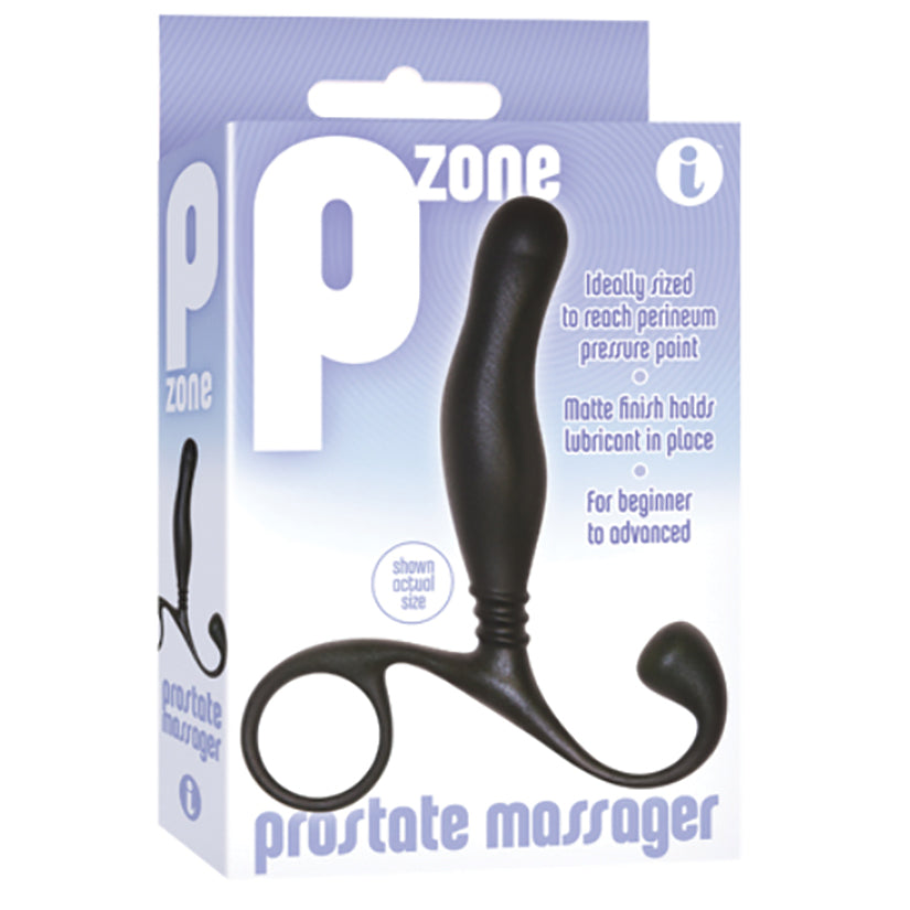 The 9s P Zone Prostate Massager-Black - UABDSM