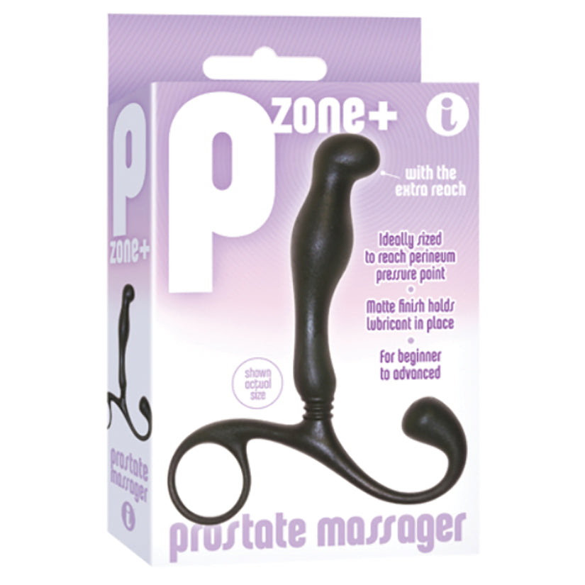 The 9s P Zone+ Prostate Massager-Black - UABDSM