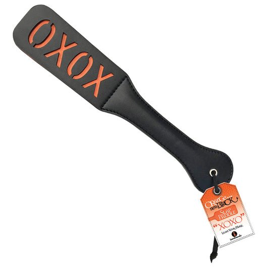 The 9s Orange Is The New Black Slap Paddle XOXO - UABDSM